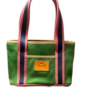The Sak knit hand bag